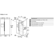 Siemens - Kühl-/Gefrierkombination Kühl/Gefrierkombi SbS KA93GAIEP IQ500