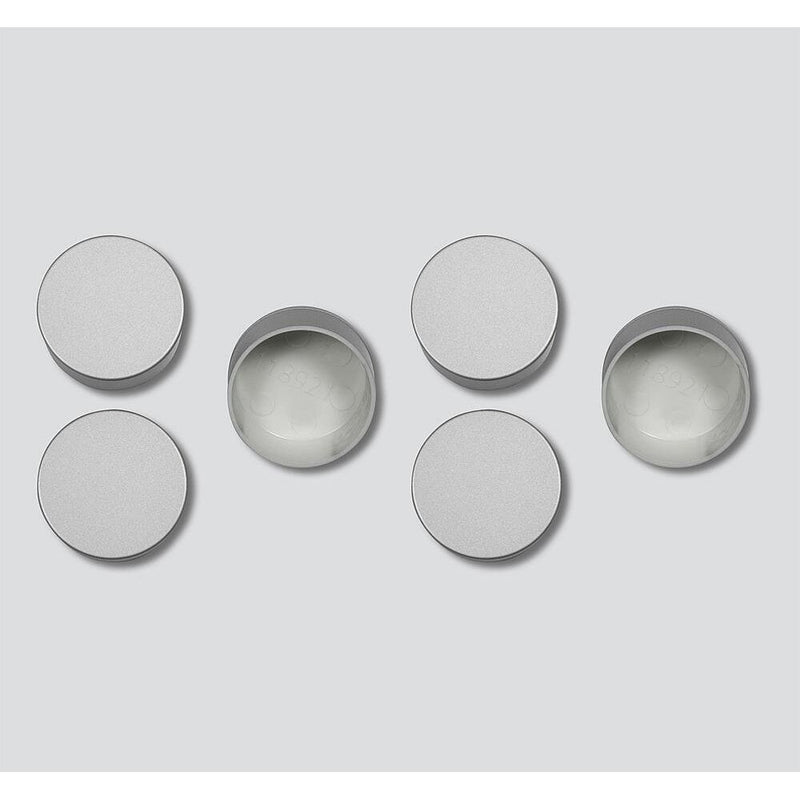 Siedle&Söhne - Zubehör/Ersatzteile für Türkommunikation Schraubenabdeckung KSF/KSFB/SR/SRE6xxSM Silber-Metallic