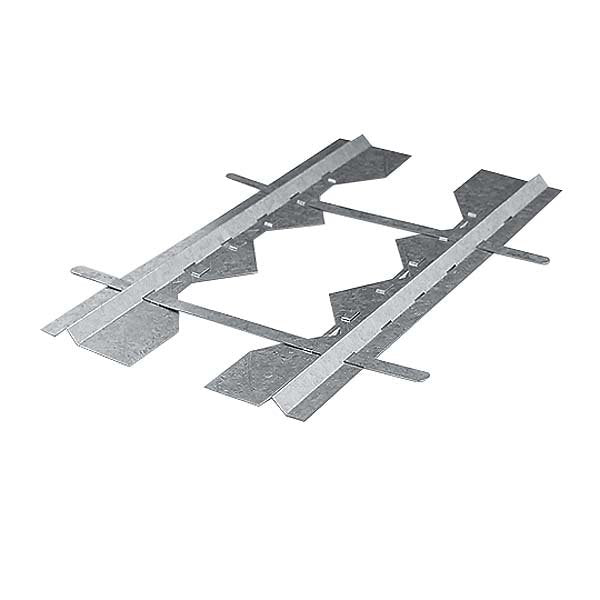 LTS Licht&Leuchten - Mechanisches Zubehör/Ersatzteile für Leuchten Verstärkungsrahmen ZVP 100 2-teilig universal