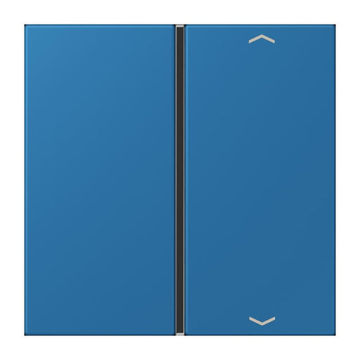 Jung - Abdeckung/Bedienelement für Installationsschalterprogramme Taste 1fach m. Pfeilsymb. LC 401 TSAP 211 bleu ceruleen 31