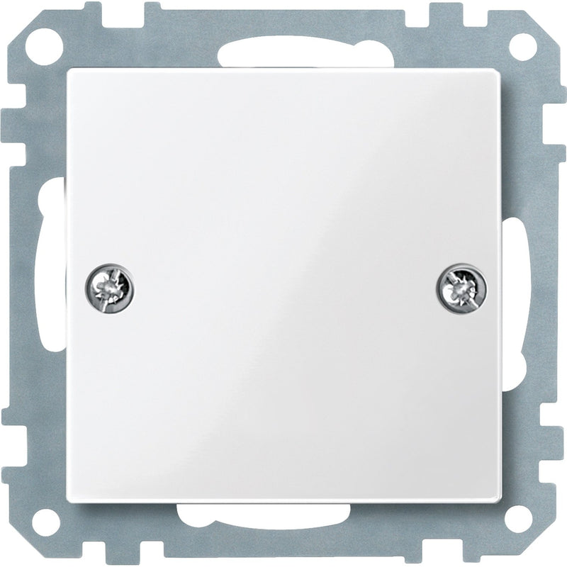 Merten - Einsatz/Abdeckung für Kommunikationstechnik Blindabdeckung pws/gl 461819 EDV