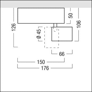Zumtobel Group - Downlight/Strahler/Flutlicht LED-Akzentstrahler SUP2 M LED #60714945 4000K