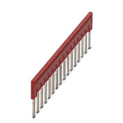 Phoenix Contact - Querverbinder/Brücker für Reihenklemme Steckbrücke FBSR 16-8 16-pol. rot − 10 Stück