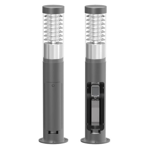 Leipziger Leuchten - Wegeleuchte LED-Pollerleuchte 9.883.9024.752-24-1S 3000K,Schutzk