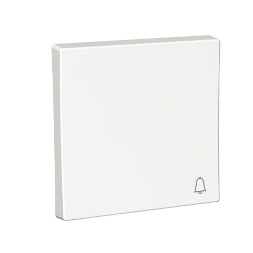 Elso - Abdeckung/Bedienelement für Installationsschalterprogramme Wippe mit Symbol Klingel WDE002022 für Exxact weiss
