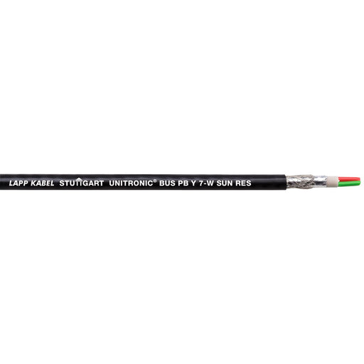 Lapp Kabel&Leitung - Daten- und Kommunikationskabel UNITRONIC BUS PB Y 7-W FC 2170310/1000 BK − 1000 Meter