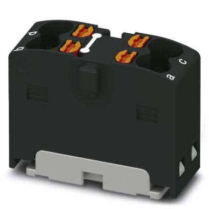 Phoenix Contact - Durchgangs-Reihenklemme Verteilerblock PTFIX 4X1,5 BK − 30 Stück
