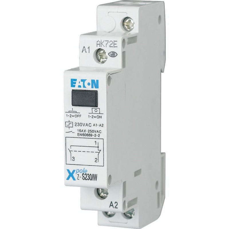 Eaton - Stromstoßschalter Stromstossschalter Z-S230/W 230VAC/16A/1W − 2 Stück