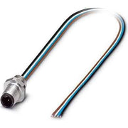 Phoenix Contact - Rundsteckverbinder, feldkonfektionierbar (Industriesteckverbinder) Einbausteckverbinder SACC-E-M5MS #1530595 Sensor-/Aktor-Wandd.
