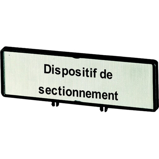 Eaton - Zubehör/Ersatzteile für Niederspannungs-Schalttechnik Träger mit Schild ZFSNT63-T0 T0 T3 P1 48x17mm
