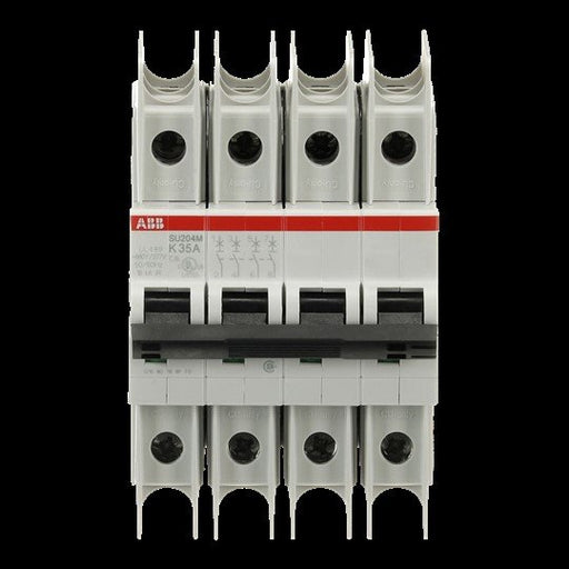 ABB Stotz S&J - Leitungsschutzschalter Sicherungsautomat SU204M-K35 10kA 35A 4P