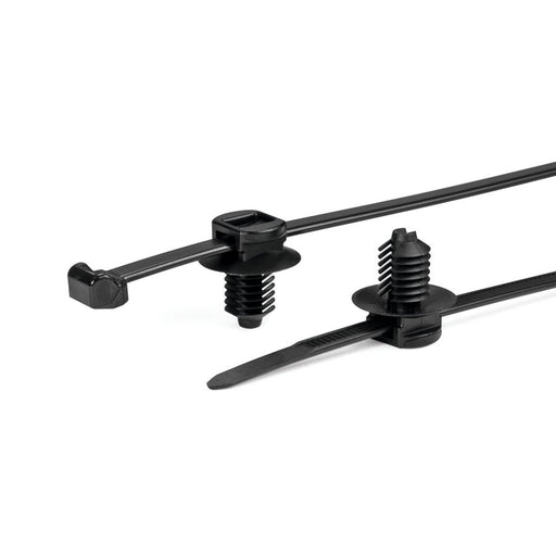 HellermannTyton - Kabelbinder Befestigungsbinder 150-31099(500) 200x4,6 schwarz − 500 Stück