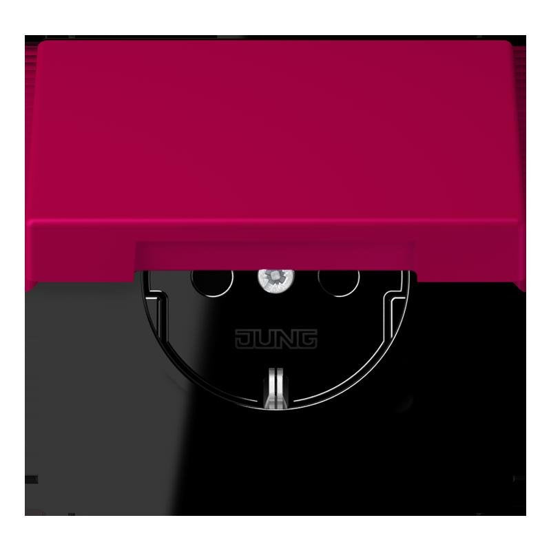 Jung - Steckdose SCHUKO Steckdose LC 1520 BFKL 230 rouge rubia (32101)