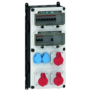 Bals Elektrotech - CEE-Steckdosen-Kombination (IEC 60309) Steckdosen-Kombination 89106 Größe XL