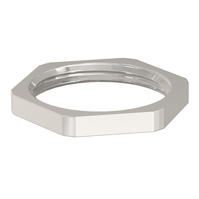 OBO Bettermann - Gegenmutter für Kabelverschraubung Ms-Gegenmutter 169 MS M32 M32 vernickelt