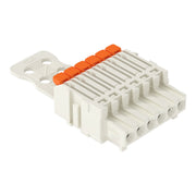 WAGO - Kabelsteckverbinder für Leiterplattensteckverbinder 1-Leiter-Federleiste 27341106327000300000 PushinCAGECLAMP,lgr − 50 Stück