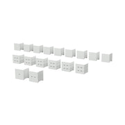 Metz Connect - Leitungseinführung OpDAT MV Dichtungsset 15036Z0301-S LWL f.16x2-3mm Kabel