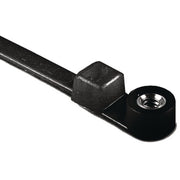 HellermannTyton - Kabelbinder Befestigungsbinder T50MS-PA66-BK (100) 165x4,6 schwarz − 100 Stück