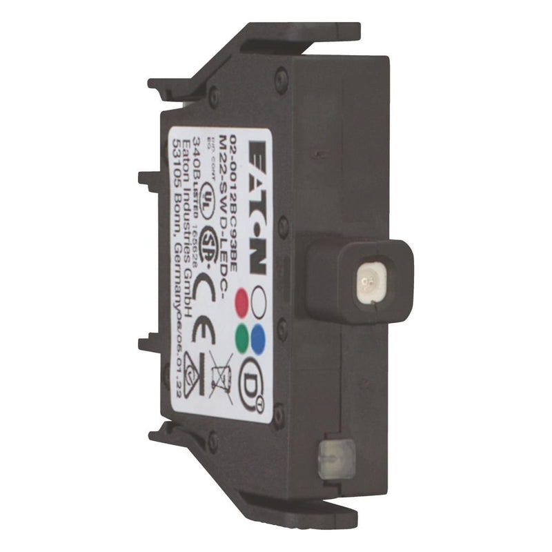 Eaton - Lampenfassungsblock für Befehls- und Meldegeräte Funktionselement M22-SWD-LEDC-G LED-G, Boden − 20 Stück