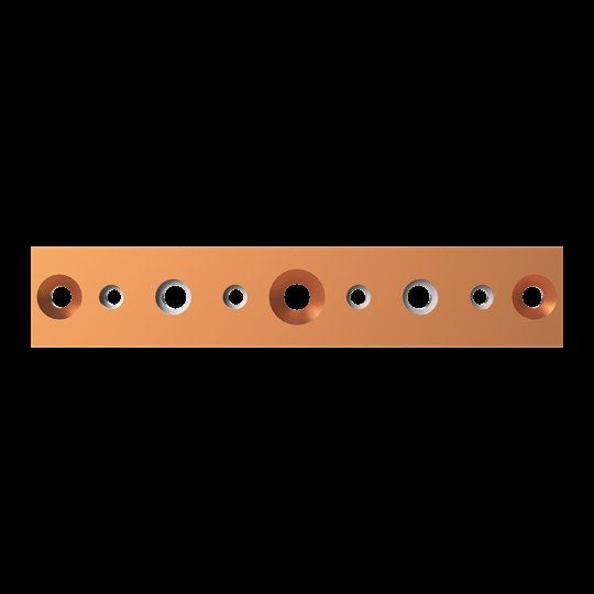 Striebel&John - Sammelschiene Innenausbau Modul ZX1226 1FB 40x10