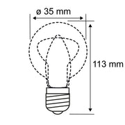 Paulmann - LED-Lampe/Multi-LED LED-Filamentlampe 291.28 230V