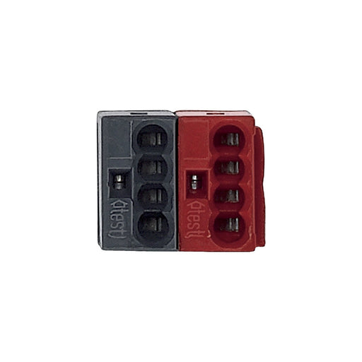 Schneider Electric - Bussystem-Anschluss-/Abzweigklemme Busanschlussklemme MTN689701 rot/dunkelgrau − 1 Stück