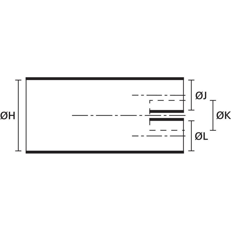 HellermannTyton - Aufteilkappe Warmschrumpfteil 304-1-G PO-X BK 3- Fingerstück − 100 Stück