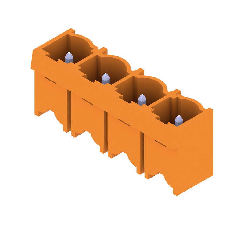 Weidmüller - Leiterplattensteckverbinder Verbinder 7.62mm SL 7.62HP#1048890000 − 100 Stück
