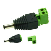 Scharnberger+Hasenbein - Zubehör/Ersatzteile für Lichtschlauch/-band Hohlstecker 30328 5,5mm Schraubanschl