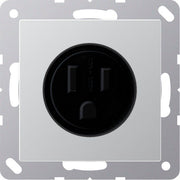 Jung - Steckdose alu A 521-15 AL 15A 125V Schutzkont