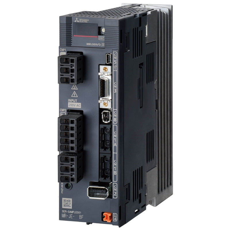 Mitsubishi Electric - Motormanagement-Gerät Servoverstärker MR-JE-20BF Digital AC − 1 Stück