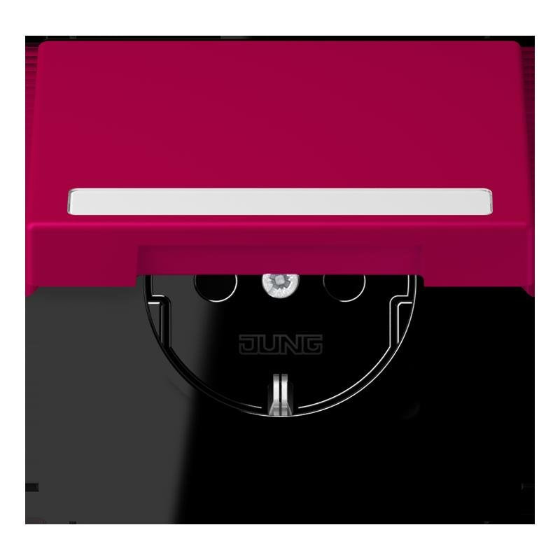 Jung - Steckdose SCHUKO Steckdose LC 1520 BFNAKL 230 rouge rubia (32101)