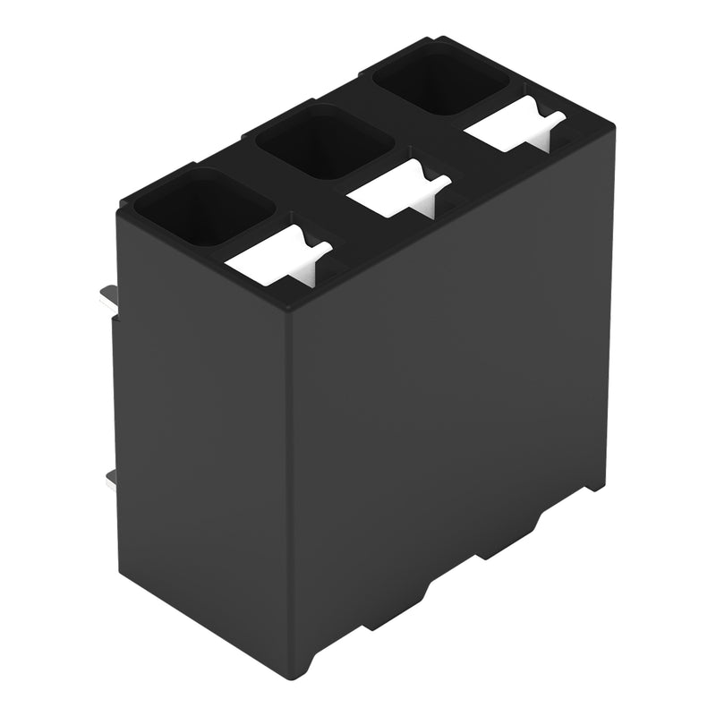 WAGO - Leiterplattenklemme THR-Leiterplattenklemme 20863203300000997605 Drücker,1,5mm²,sw − 2905 Stück