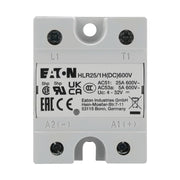 Eaton - Halbleiterrelais Halbleiterrelais, Hockey HLR25/1H(DC)600V Puck, 1-phasig, 25 A