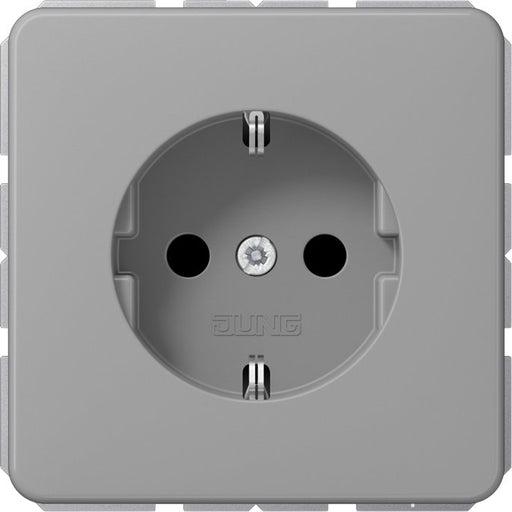 Jung - Steckdose SCHUKO-Steckdose 16A 250V CD 1520 BFKI GR m.Berührungsschutz