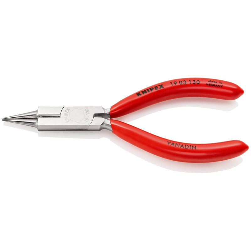 Knipex - Rundzange 19 03 130 mit Schneide, 130mm