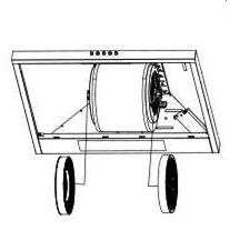 Amica - Filter für Dunstabzugshauben Kohlefilter KF 17193 (VE2) f.KH17285E/6E