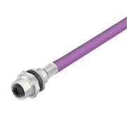 Weidmüller - Rundsteckverbinder, Einbau (mit Leitung) SAI Leitung SAIE-M12B-PB-0,5U HW