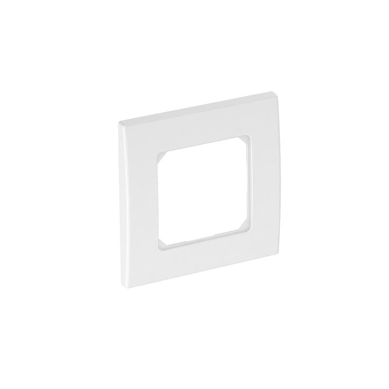 OBO Bettermann - Abdeckrahmen AR50-F1 RW 1fach 84x84mm rws − 1 Stück