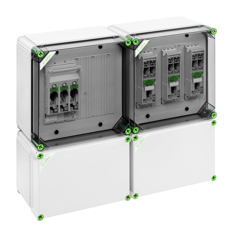 Spelsberg - Sicherungslasttrennschalter mit Gehäuse GTI Wechselrichtersammler GWS 7070 NH 400V AC, IP65