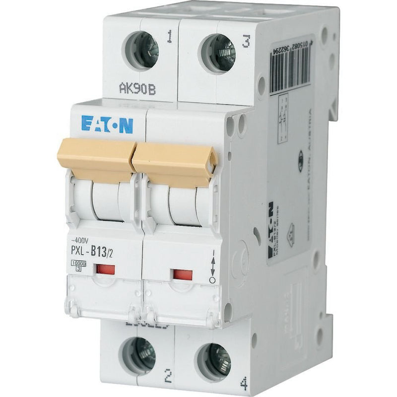 Eaton - Leitungsschutzschalter LS-Schalter m.Beschrift. PXL-D13/2 D 13A, 2p