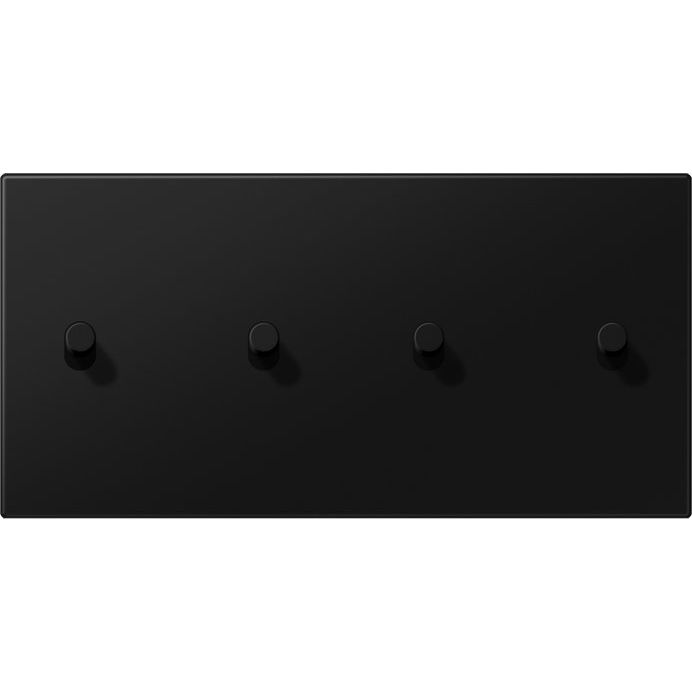 Jung - Abdeckung/Bedienelement für Installationsschalterprogramme Abdeckung mit Kipphebel AL 12-250 SWM R 08 Zylinder, 2fach, 2 x