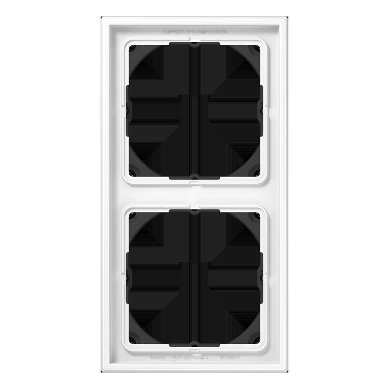 Jung - Abdeckrahmen Rahmen 28 mm LS 982 HBF WW waage/senkrecht