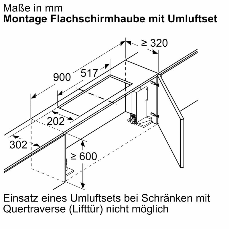Siemens - Zubehör/Ersatzteile für Dunstabzugshauben CleanAir+-Umluftmodul LZ11IXC16