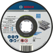 Bosch - Trenn-/Schleifscheibe PRO Stainless Steel and 2608619364 Metal X-Lock