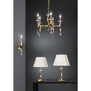 Brumberg Leuchten - Decken-/Wandleuchte Wandleuchte Girata 00809041 1Lp. E14/40W, gold