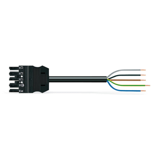 WAGO - Konfektionierte Leitung für steckbare Gebäudeinstallation konfekt. Anschlussleitung 771-9995/116-801 Eca,Buchse
