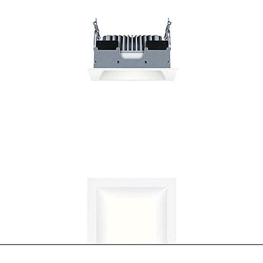 Zumtobel Group - Downlight/Strahler/Flutlicht LED-Deckeneinbauleuchte PANOS EVO #60815905 Q140L 830 230V WH WH