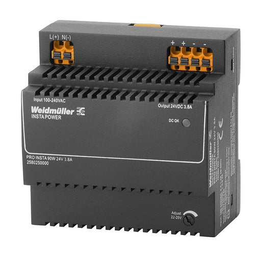 Weidmüller - Gleichstromversorgung Stromversorgungen PROINSTA90W24V3.8A