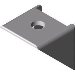 Item - Verbinder für Stiel/Profilschiene Winkel 0.0.425.03 weißaluminium − 1 Stück by Item
